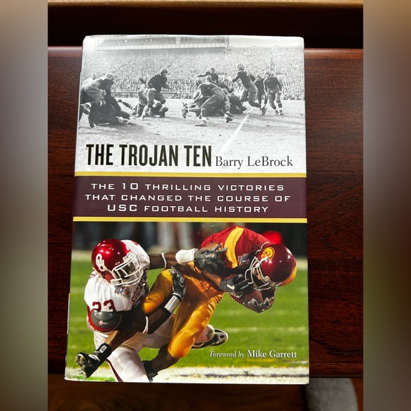 Barnes & Noble Other - 3/$24 Hardcover Book The Trojan Ten by Barry LeBrock (USC Football)